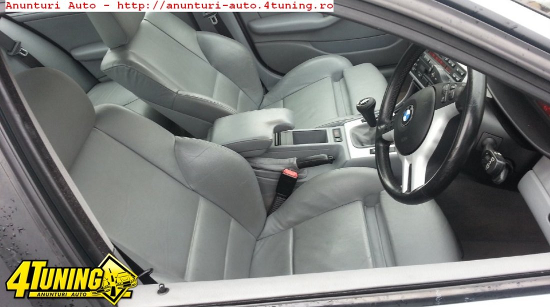 Dezmembrez BMW e46 320D 150CP 2003 sedan Facelift interior piele