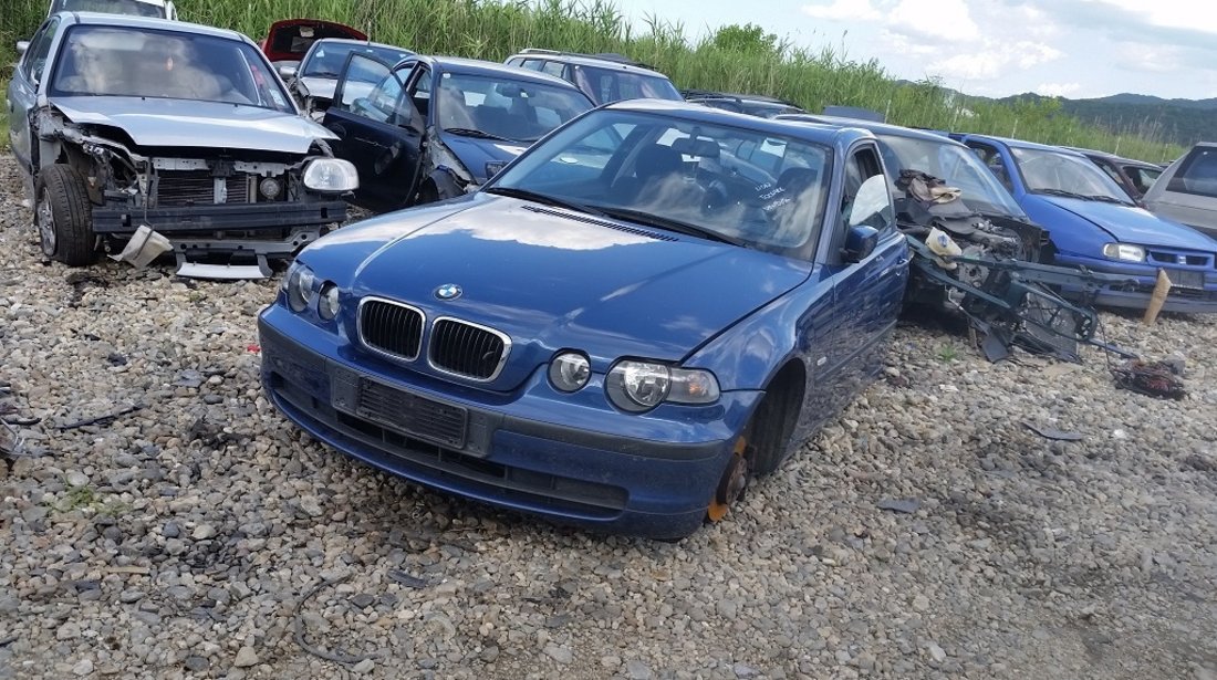 Dezmembrez BMW E46 compact, an 2003, 1.6 benzina