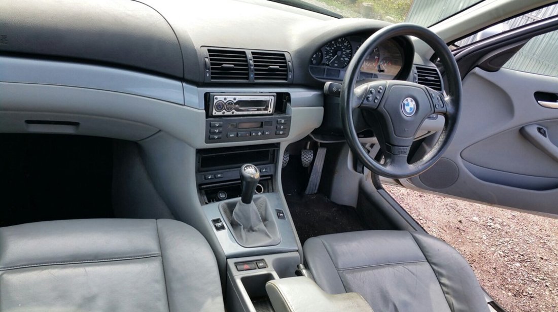 Dezmembrez bmw seria 3,e46,318i,an 2000,xenon,interior piele,senzori parcare,spalatori faruri,jenti