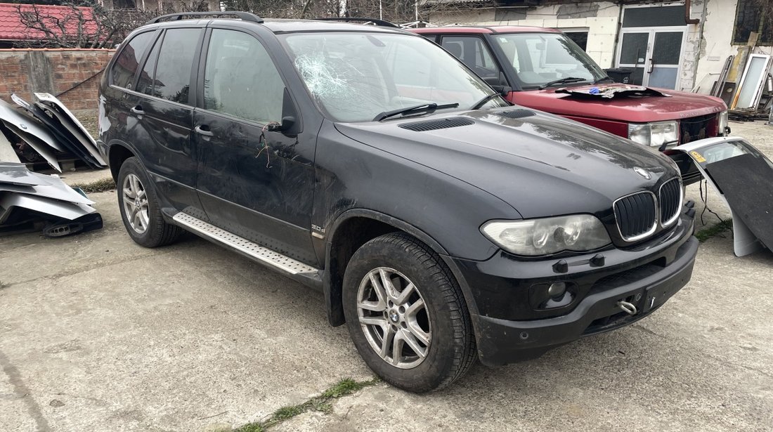 Dezmembrez BMW X5 E53 3.0D SE 160kW 218CP Facelift Negru an 2005