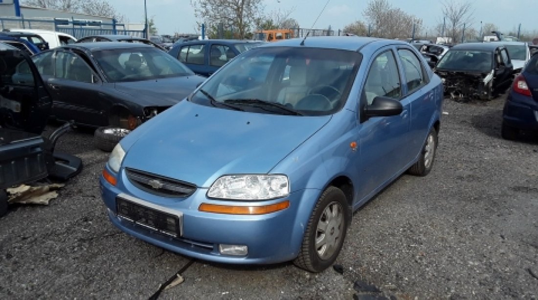 Dezmembrez Chevrolet Kalos, an 2006, motorizare 1.4 16V