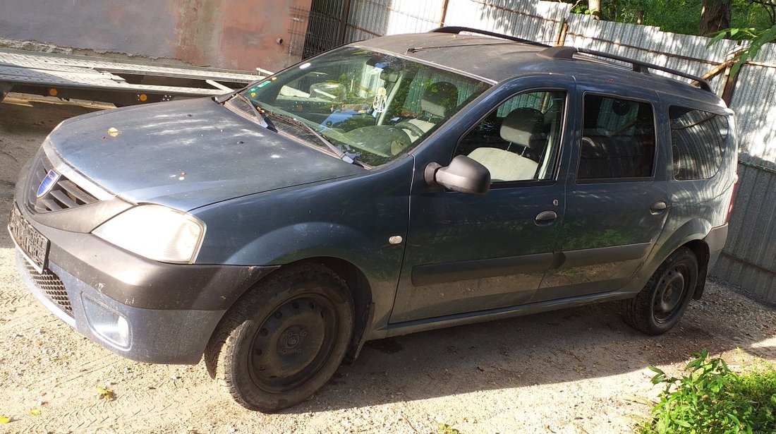 Dezmembrez Dacia Logan MCV 1.6 benzină an 2008 culoare albastru turcoaz