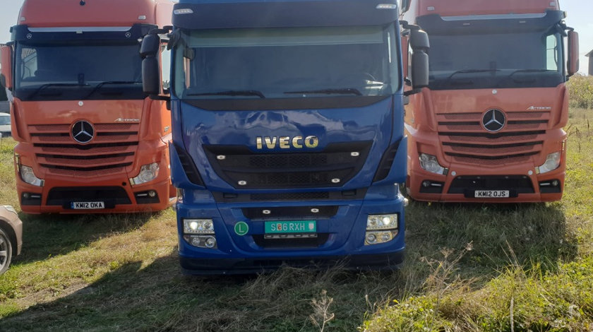 Dezmembrez Iveco Stralis 460 EURO 6 MEGA motor 11.1 338kw 450cp cod F3GFE611B cursor 13 2014 dezmembrari