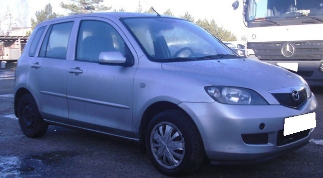 Dezmembrez Mazda 2 DY , an fabr. 2005, 1.4D TDCI