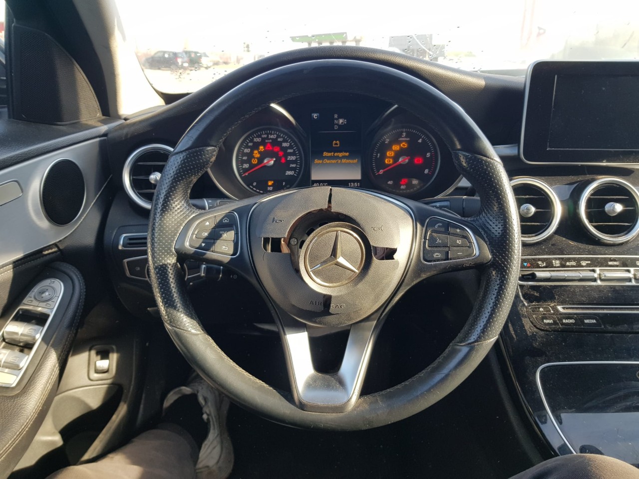 Dezmembrez Mercedes Benz C-Classe W205 C220 BLUETEC 651.921 170 cai 2015 la cheie