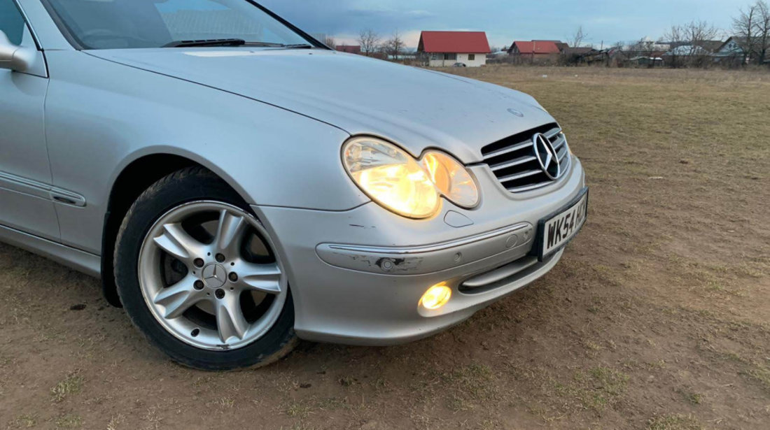 DEZMEMBREZ MERCEDES CLK 270 AVANTGARDE COUPE UK AUTOMAT 2005 FACELIFT C209 170CAI