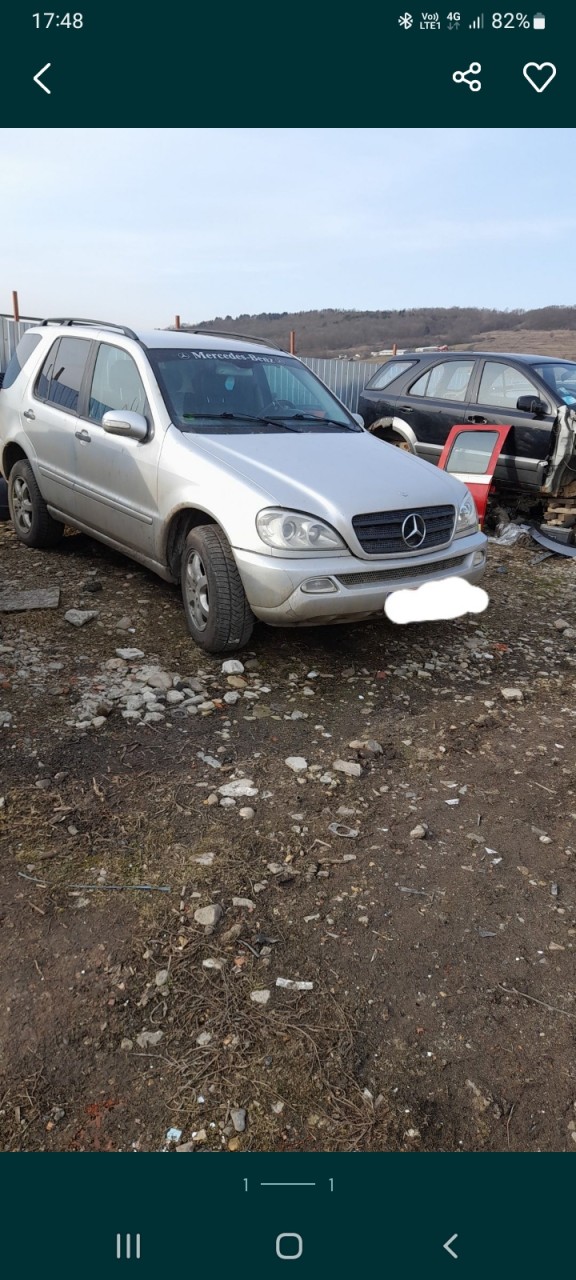 Dezmembrez Mercedes ML CDI w163 an 2004 2,7