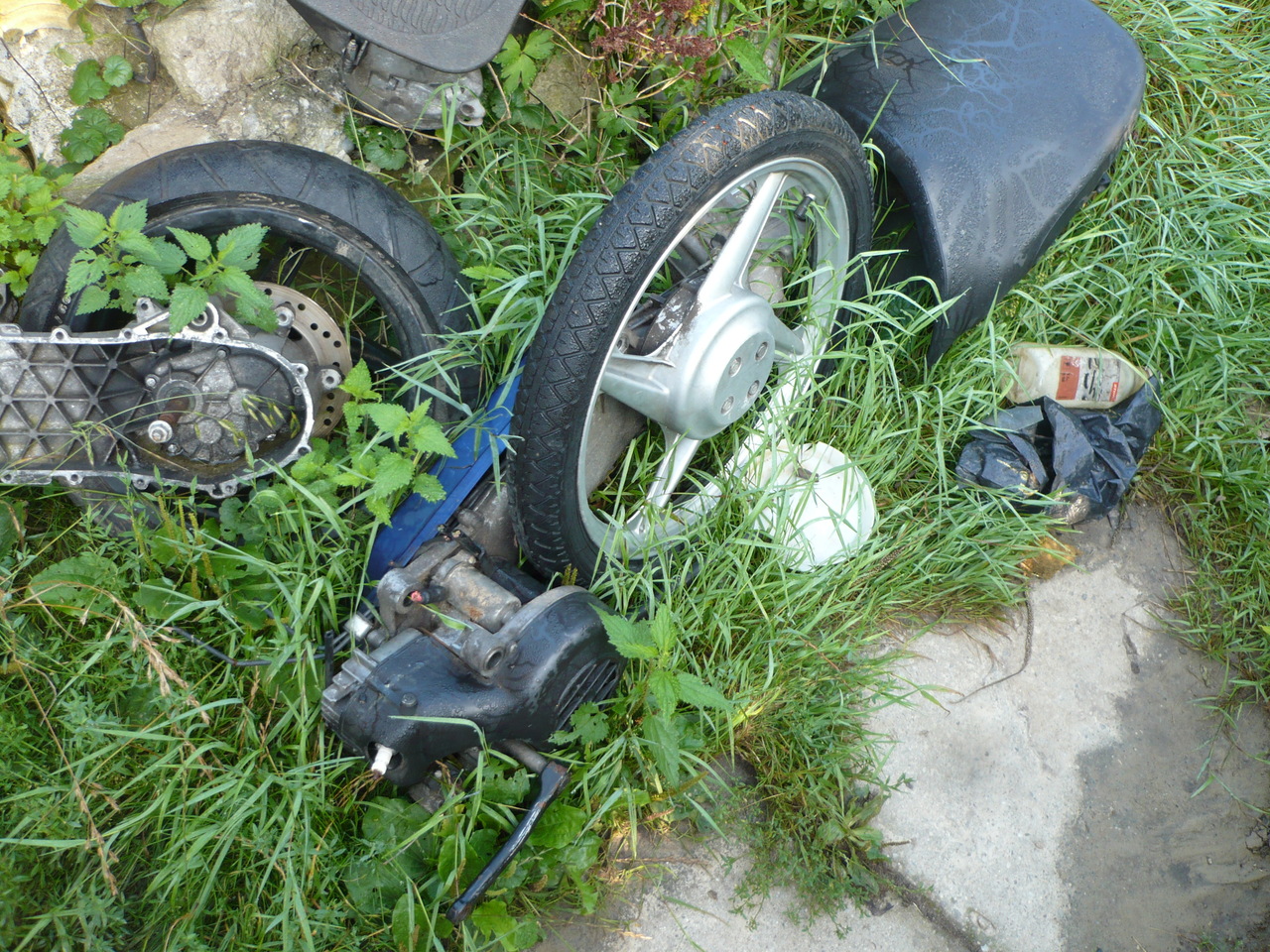 Dezmembrez Motor Piaggio Velofax 49 cm 2 T cu pedale