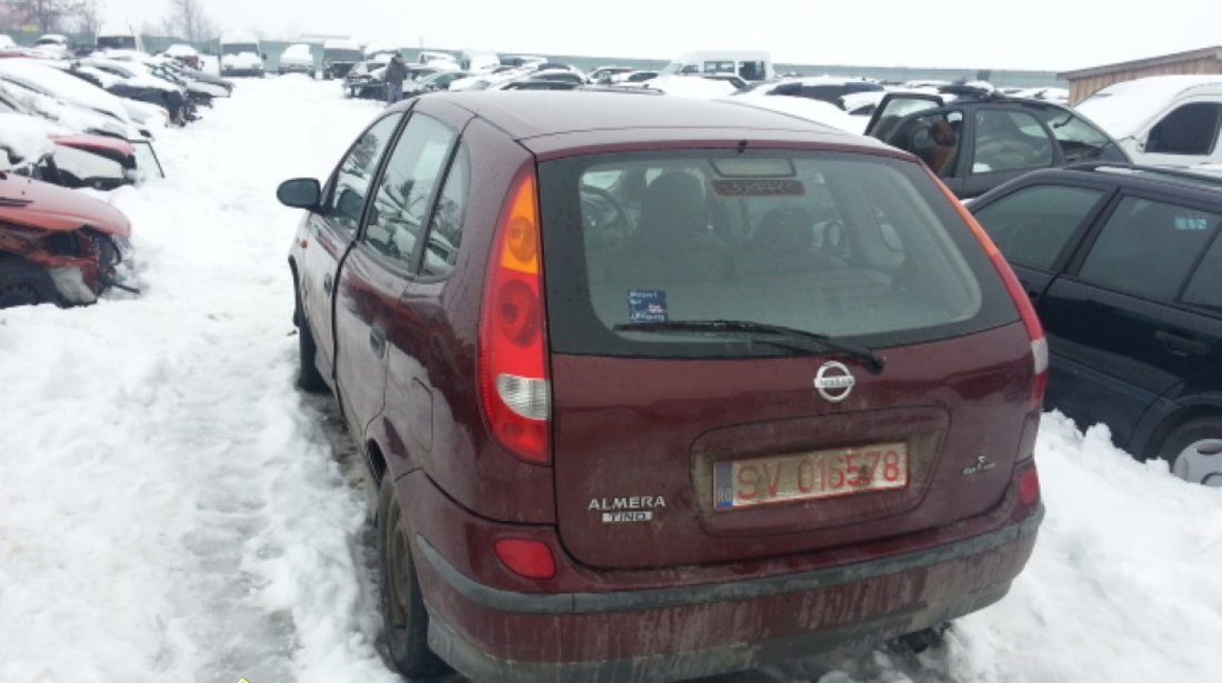 Dezmembrez Nissan Almera Tino 1 8i An 2003