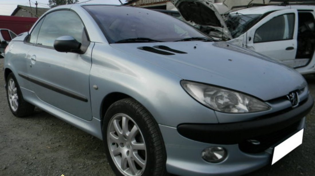 Dezmembrez Peugeot 206 CC 1 6i NFU si 2 0i RFN an fab 2002