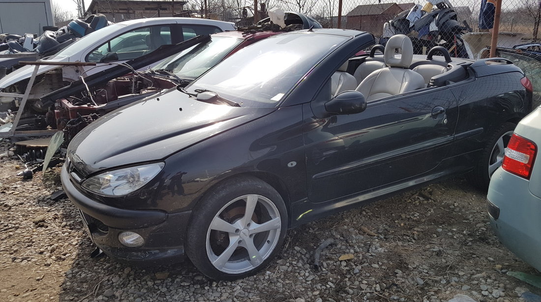 dezmembrez peugeot 206 CC, 2005, 1.6 benzina, 16 v,