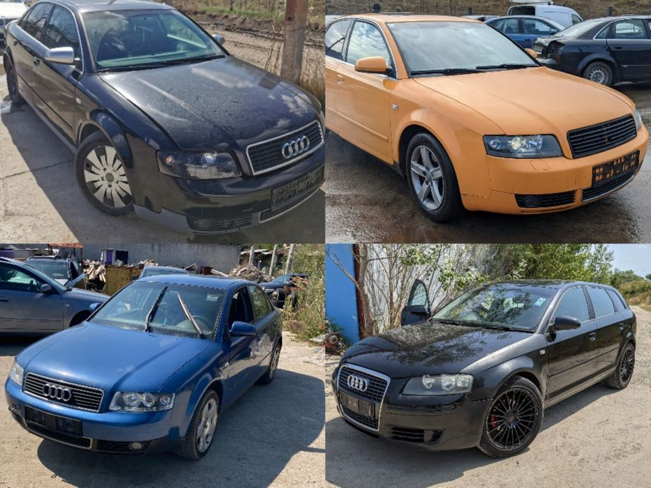 Dezmembrez/piese Audi A4 B6 Audi A3 8P 1.9 tdi/1.6i/1.8T/2.5/2.4i/2.0i