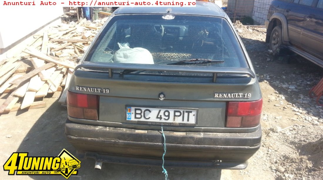 Dezmembrez Renault 19 piese din dezmembrari auto Bacau