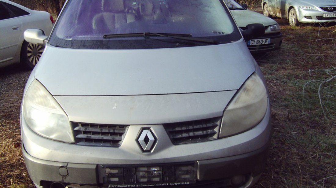 Dezmembrez renault scenic an 2004 cutie manuala 6 trepte motor 2 0 benzina 16 valve