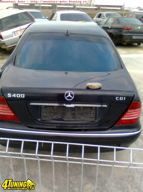 DEZMEMBREZ S400 V8 CDI AN 2003 ACTE