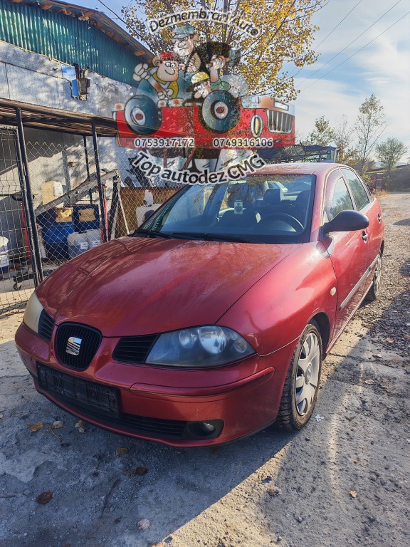 Dezmembrez Seat Cordoba ibiza 2007 1.4 Tdi BNM culoare rosu LS3X Piese