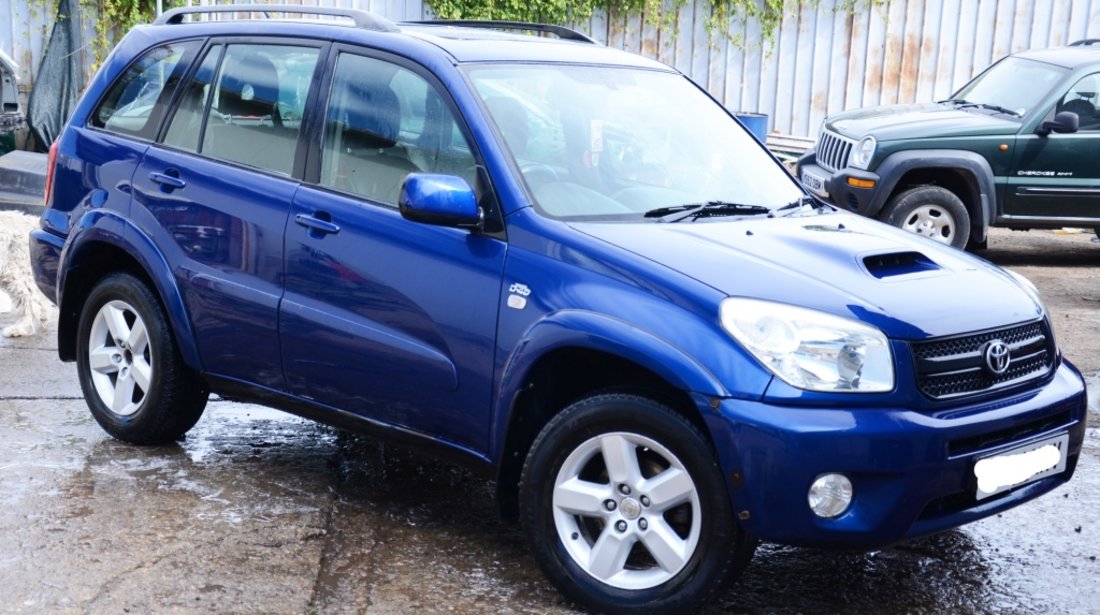 Dezmembrez Toyta Rav 4 facelift 2005 D4-D 2.0 85KW 116CP Albastra Anglia rav4