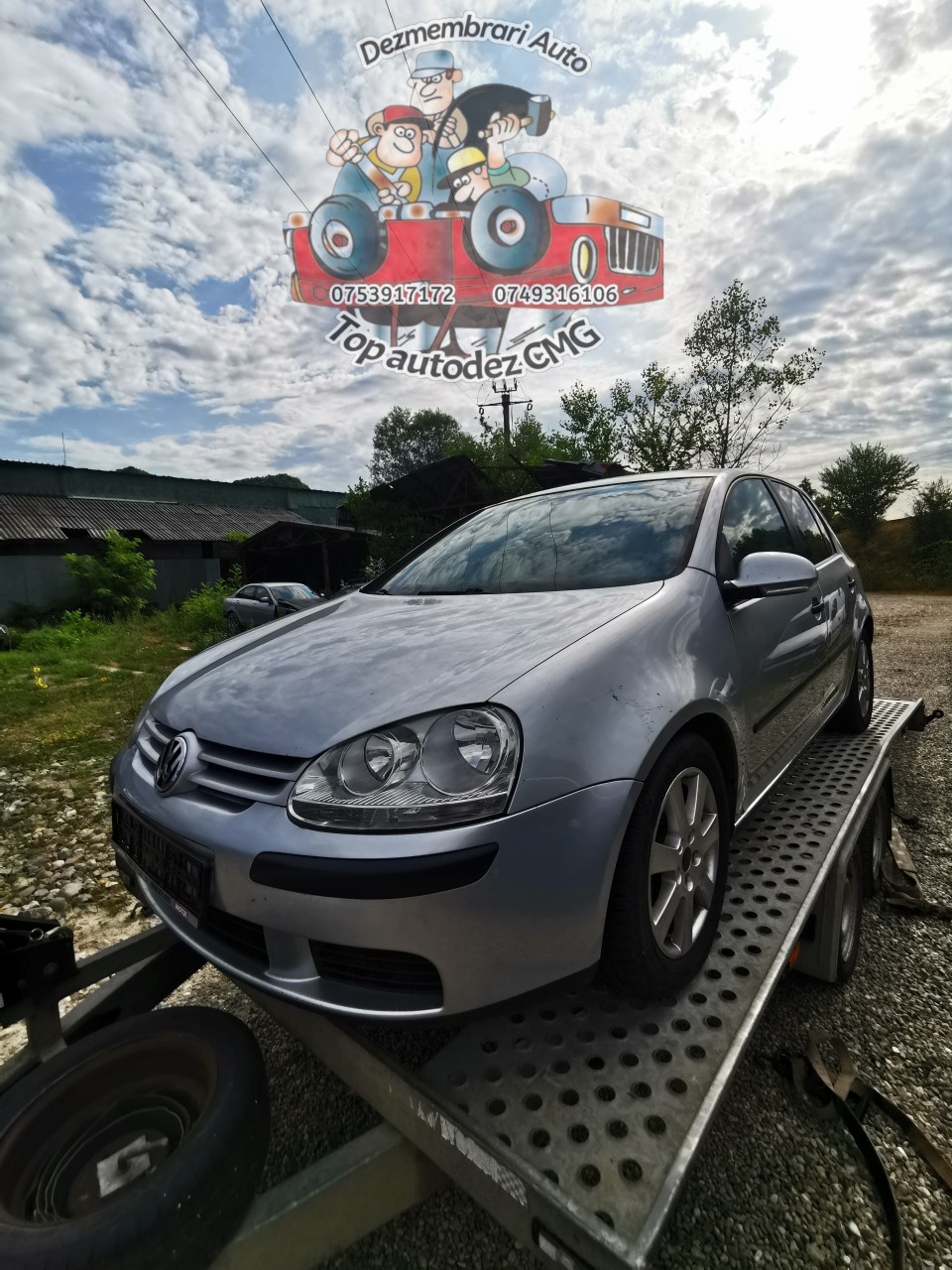 Dezmembrez VW Golf 5 2.0 Tdi 2005 AZV cutie GRF cod culoare LA7W Gri piese