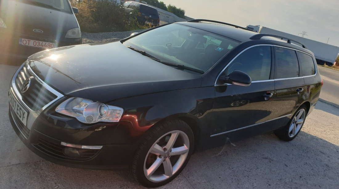 Dezmembrez VW Passat B6 Variant 2.0 TDi 140 cai motor BKP 6 trepte cutie manuala an 2007