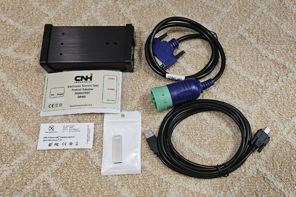 Diagnoza CNH DPA5 v8.6 2015 , New Holland, Case, Steyr, Flexicoil Kobelco