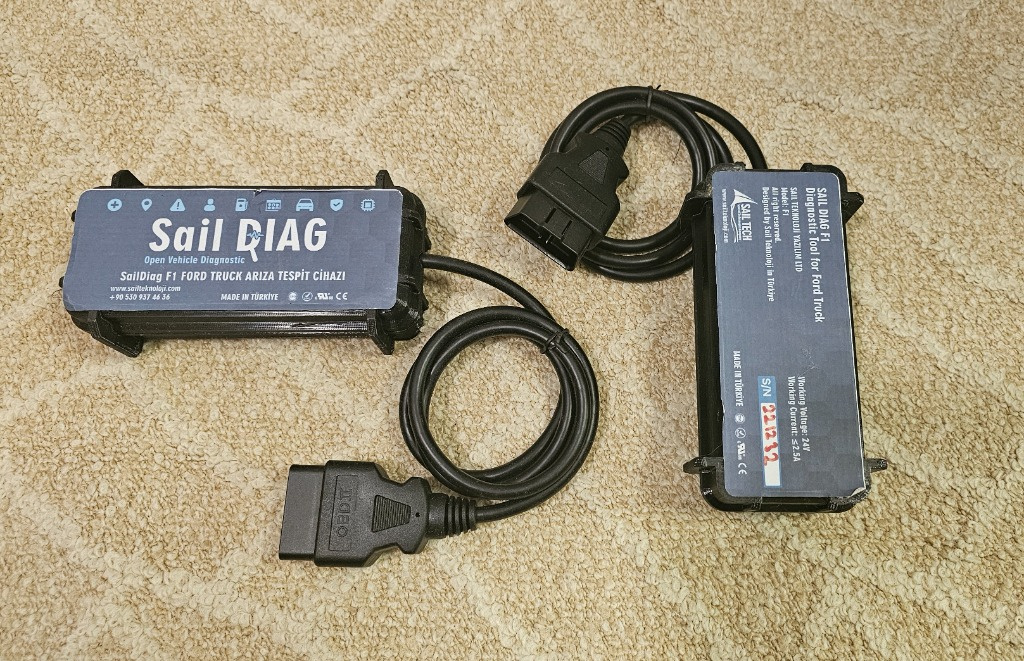 Diagnoza Ford SailDiag F1 Camioane Utilaje Euro 6 Ford Cargo F-max