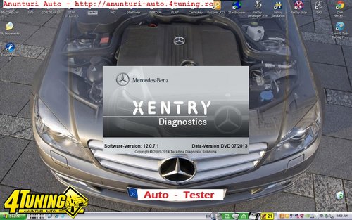 Diagnoza MERCEDES testare tester auto dedicat DAS Xentry Star