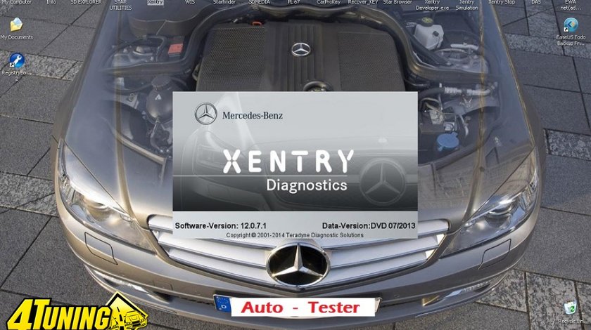 Diagnoza MERCEDES testare tester Auto STAR