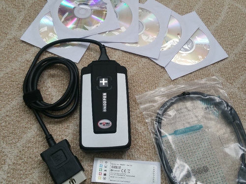 Diagnoza multimarca 2in1 DS150E + Wurth WoW! 5.00.8R2 SNOOPER cu bluetooth + scheme reparatie