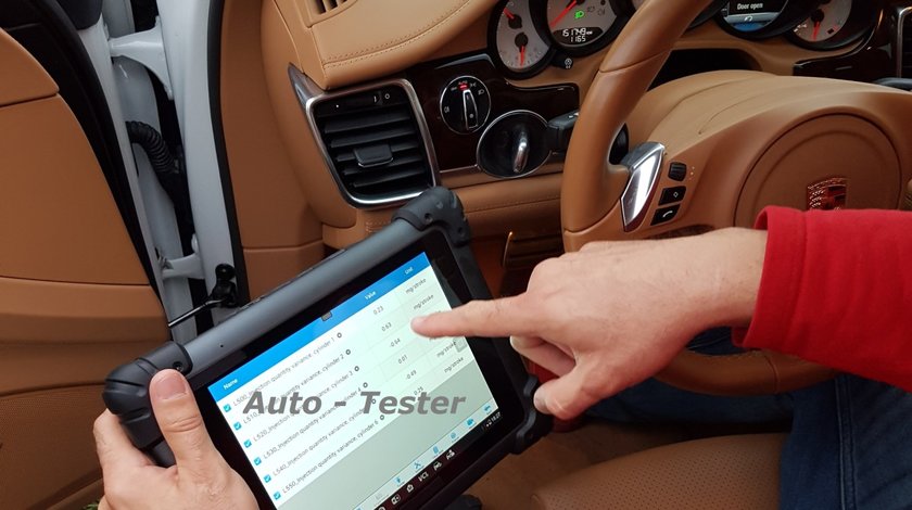 Diagnoza Porsche tester auto la domiciliu