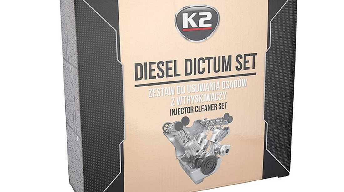Diesel Dictum Set Kit De Curățare Injector, 500 Ml K2-01937