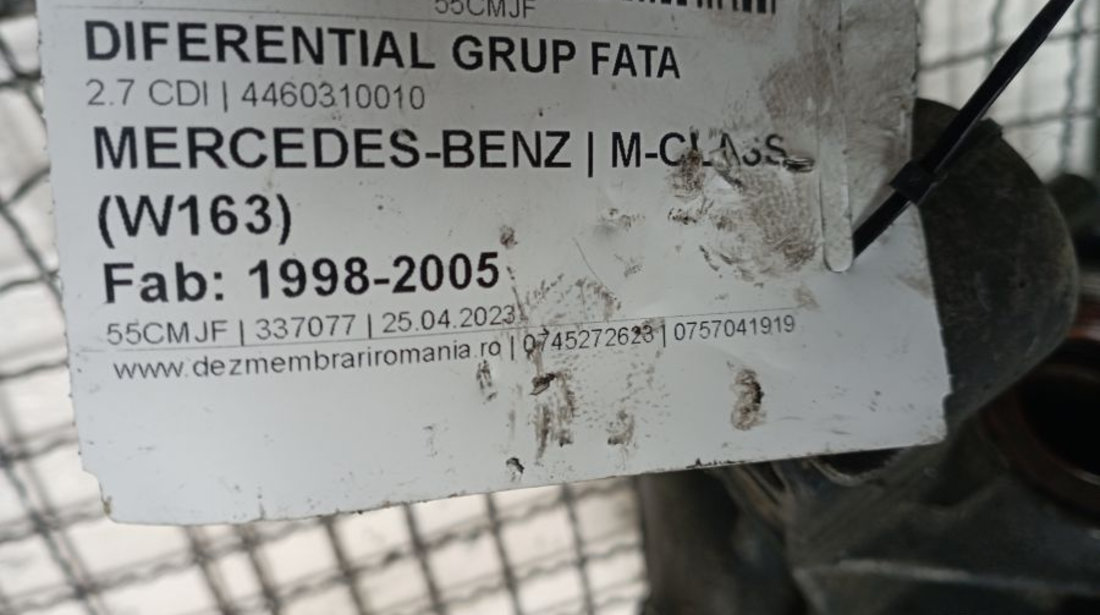 Diferential Grup Fata 4460310010 2.7 CDI Mercedes-Benz M-CLASS W163 1998-2005