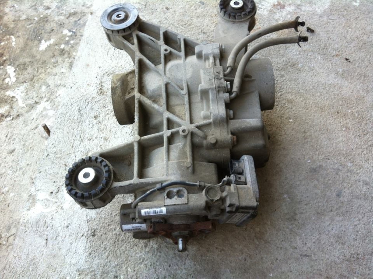 Diferential+haldex vw passat b6 3.2 fsi dsg 4motion cod juw