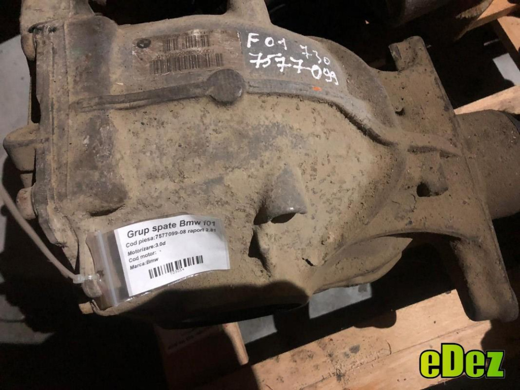 Diferential spate raport 2.81 BMW Seria 7 (2008-2015) [F01, F02] 3.0 d 7577099-08