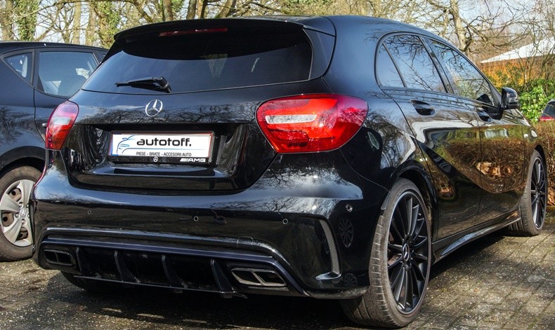Difiuzor bara spate A45 Mercedes A-Class W176 (12-18) A45 Design LOOK