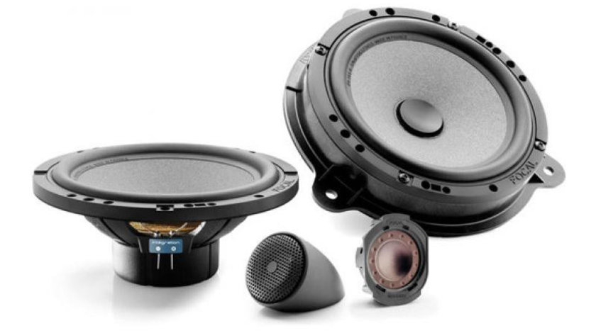 Difuzoare set coaxial FOCAL IS RNS 165 Putere maximă: 120 W pentru fiecare difuzor