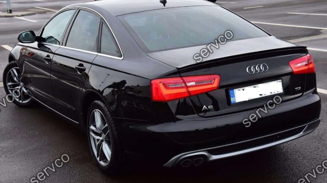 Difuzor ABT bara spate Audi A6 4G C7 Sline S6 Rs6 2011-2014 v2