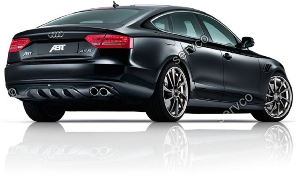 Difuzor ABT bara spate tuning sport Audi A5 Sportback 2009-2012 S5 v2