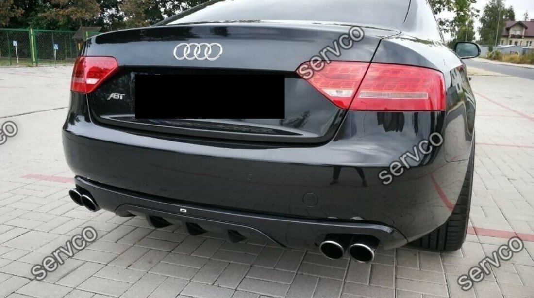 Difuzor ABT tuning sport bara spate DTM Audi A5 Coupe Cabrio S5 2007-2012 v9