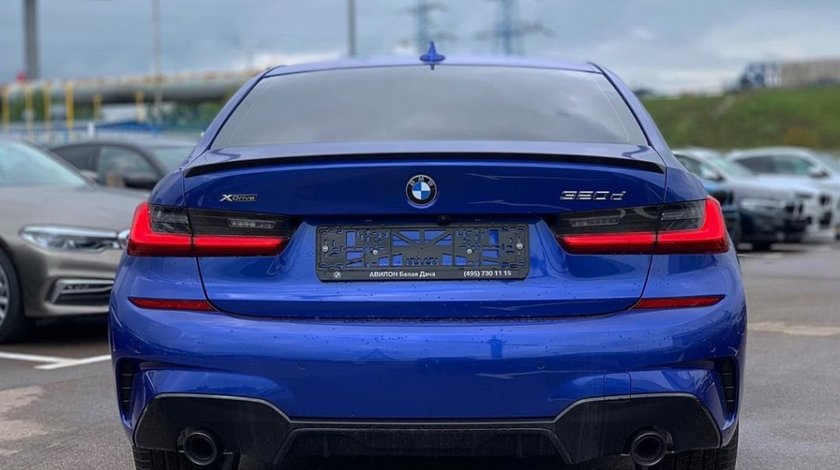 Difuzor adaos buza bara spate BMW Seria 3 G20 G21 Performance 2019- v1