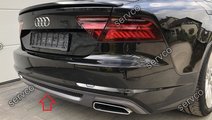 Difuzor adaos extensie bara spate Audi A7 4G8 2014...