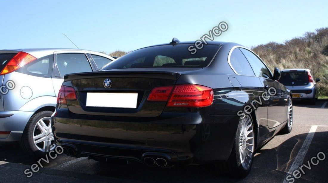 Difuzor adaos extensie bara spate BMW Seria 3 E92 E93 2006-2013 v3