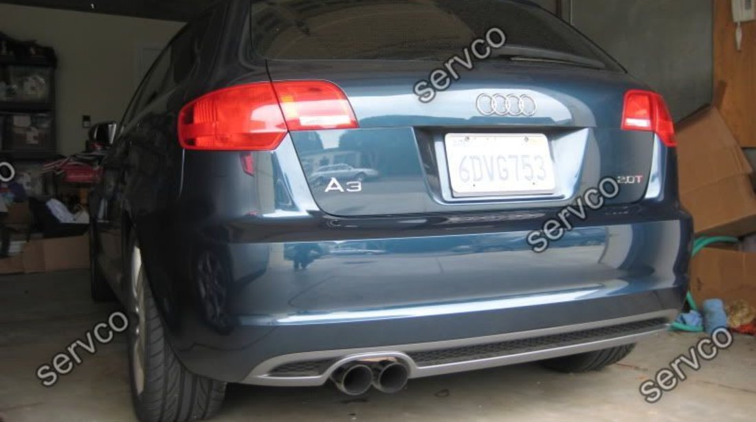 Difuzor Audi A3 8P Coupe Sportback fL Sline Rs3 S3 2008-2012 v5