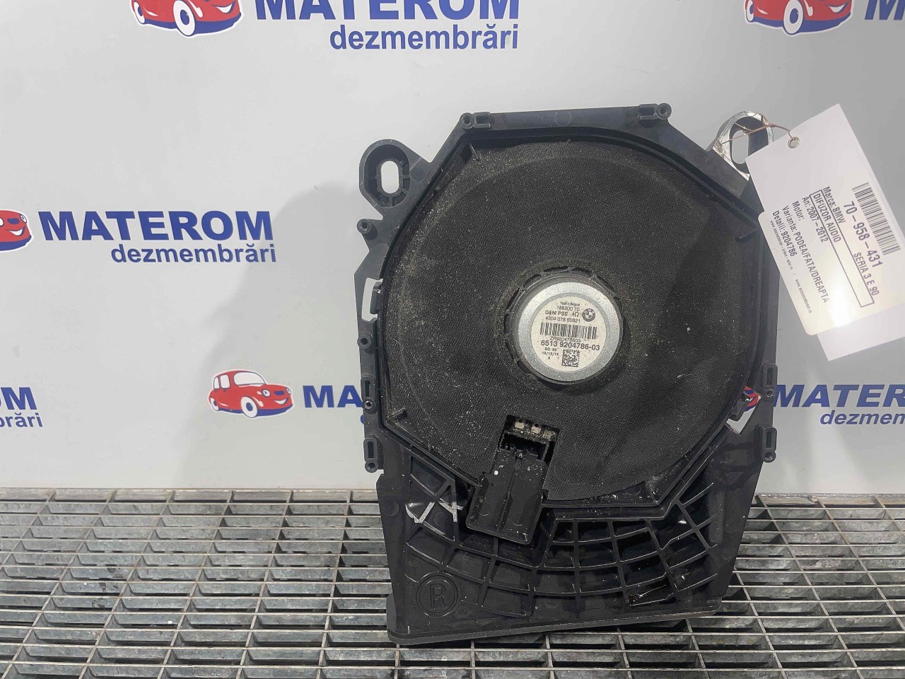 DIFUZOR AUDIO BMW SERIA 3 E 90 SERIA 3 E 90 - - (2007 2012)