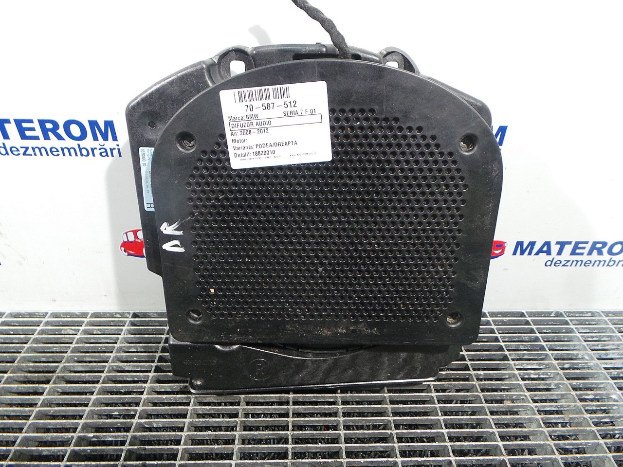 DIFUZOR AUDIO BMW SERIA 7 F 01 SERIA 7 F 01 - - (2008 2012)