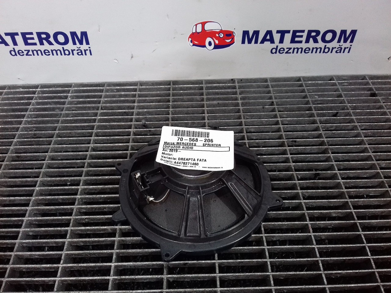 DIFUZOR AUDIO MERCEDES SPRINTER - - (2019 2021)