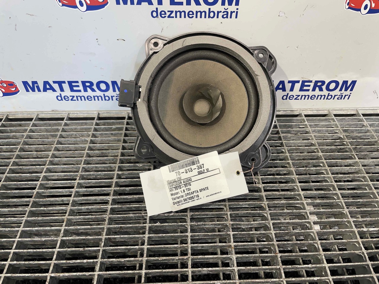 DIFUZOR AUDIO VW GOLF VI 1.6 TDI - (2010 2015)