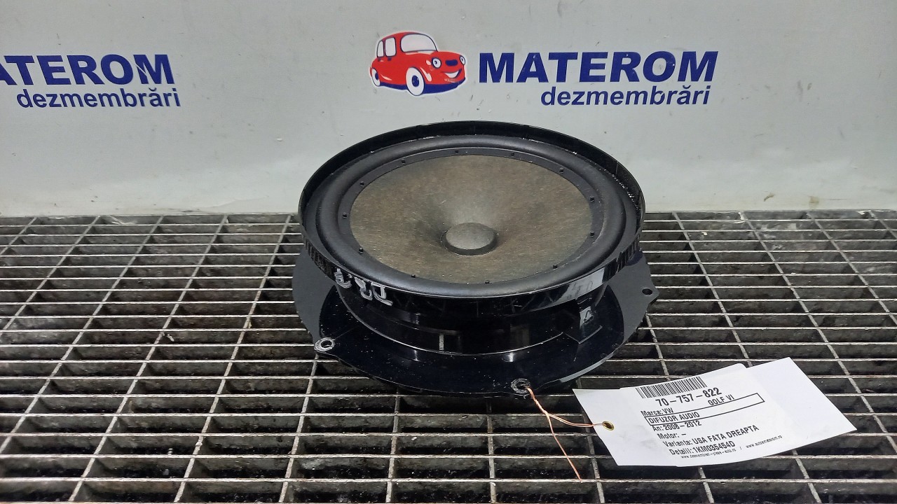 DIFUZOR AUDIO VW GOLF VI - - (2008 2012)
