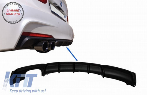 Difuzor Bara Evacuare Stanga BMW Seria 3 F30 F31 (2011-up) M Performance Design- livrare gratuita