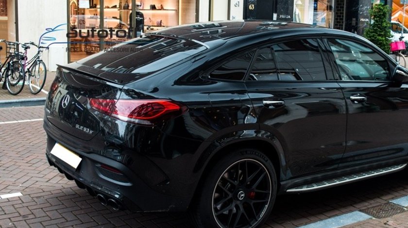 Difuzor bara spate 53AMG GLE Coupe C167 (2020+) Full negru lucios