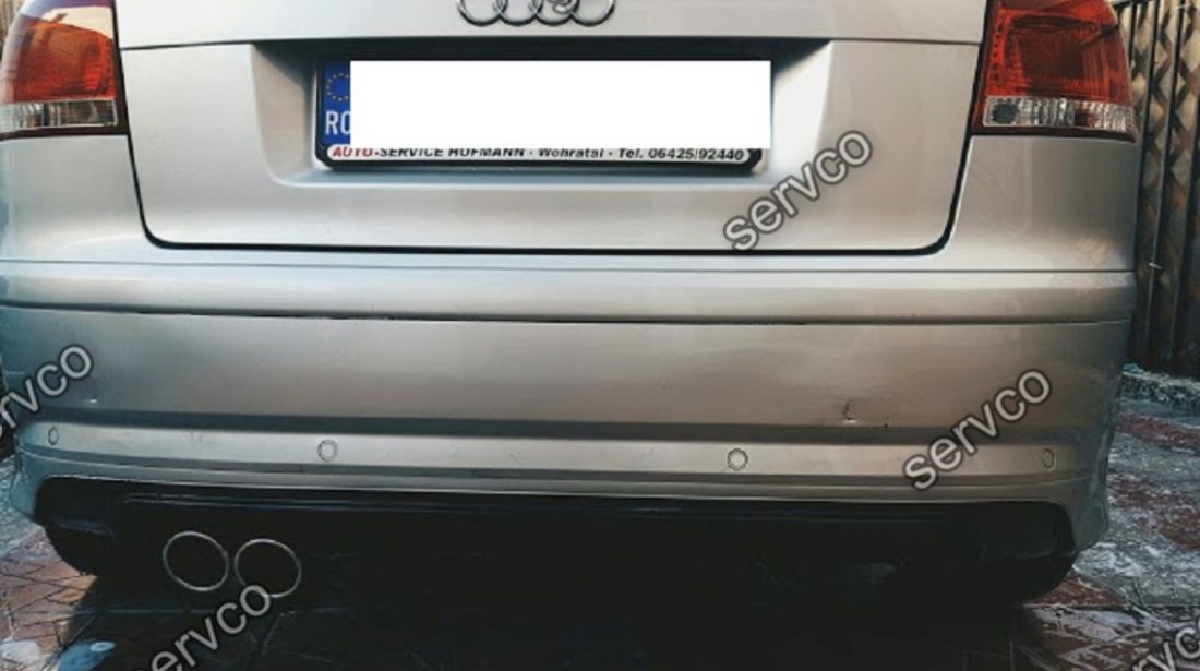 Difuzor bara spate Audi A3 8P Coupe S3 2005-2008 v1